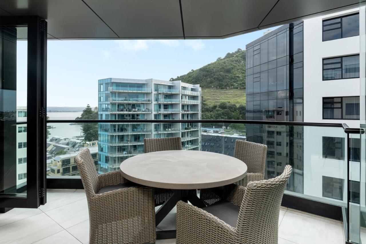 Superb Elevated Views Of Harbour With Heated Pool, Gym & Parking Apartment เมาท์มองานุย ภายนอก รูปภาพ