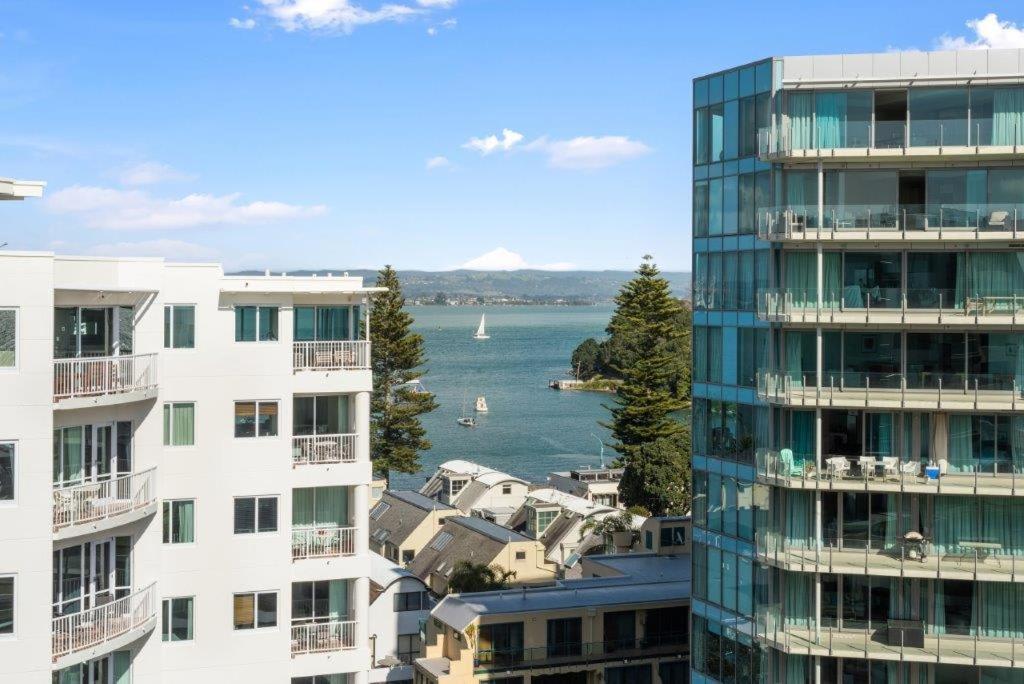 Superb Elevated Views Of Harbour With Heated Pool, Gym & Parking Apartment เมาท์มองานุย ภายนอก รูปภาพ